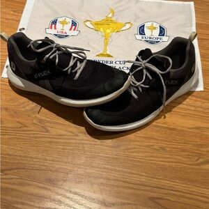 FootJoy Black and Gray Flex Men’s Athletic Golf Shoes